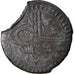 Monnaie, Turquie, Suleyman II, Mangir, AH 1099 (1687), Bosnasaray, TB+, Cuivre
