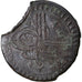 Moneda, Turquía, Suleyman II, Mangir, AH 1099 (1687), Bosnasaray, BC+, Cobre