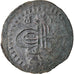 Moneda, Turquía, Suleyman II, Mangir, AH 1099 (1687), Bosnasaray, BC+, Cobre