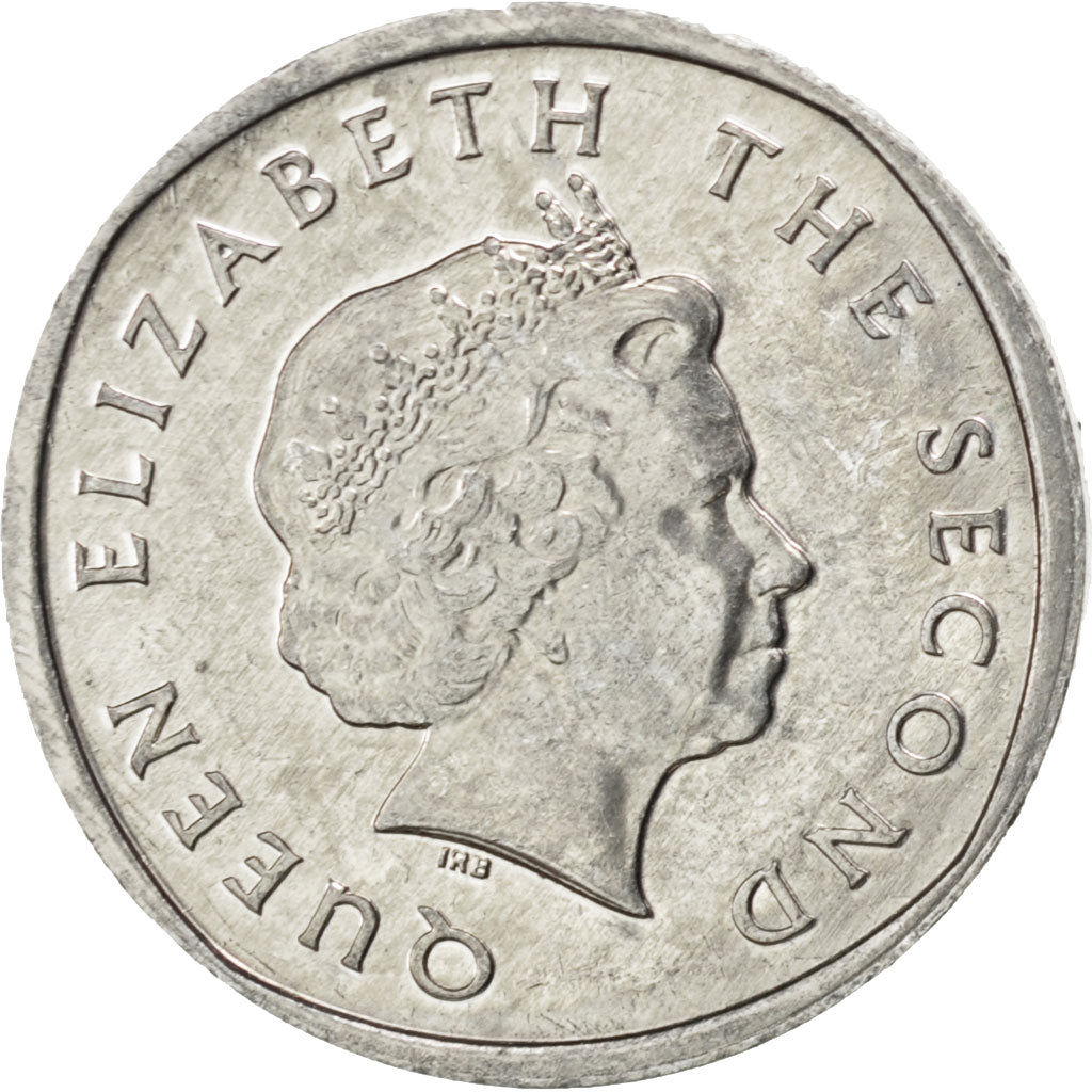 EAST CARIBBEAN STATES, 2 Cents, 2004, British Royal Mint, KM #35, MS(63),...