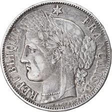 Coin, France, Cérès, 5 Francs, 1870, Paris, EF(40-45), Silver, KM:819