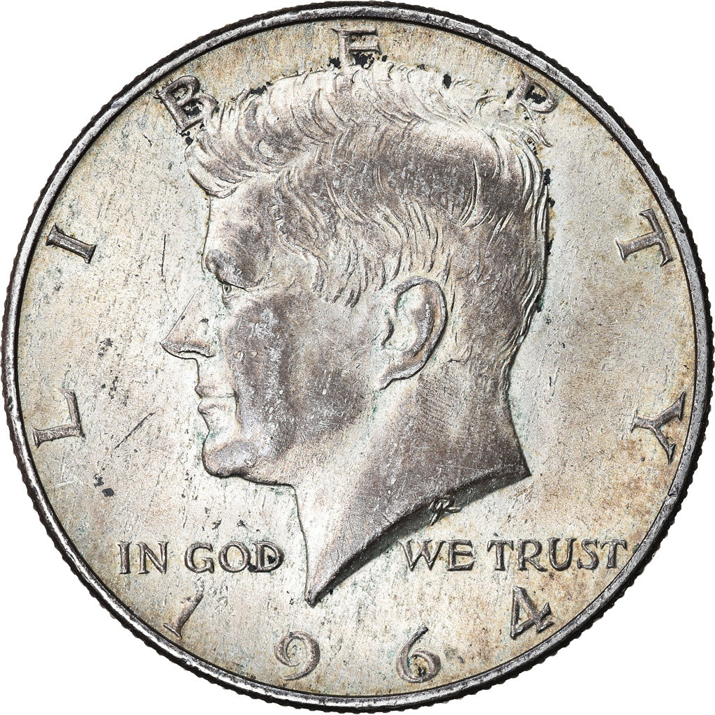Coin, United States, Kennedy Half Dollar, Half Dollar, 1964, Philadelphia