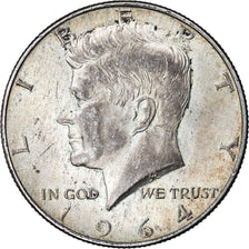 Coin, United States, Kennedy Half Dollar, Half Dollar, 1964, Philadelphia