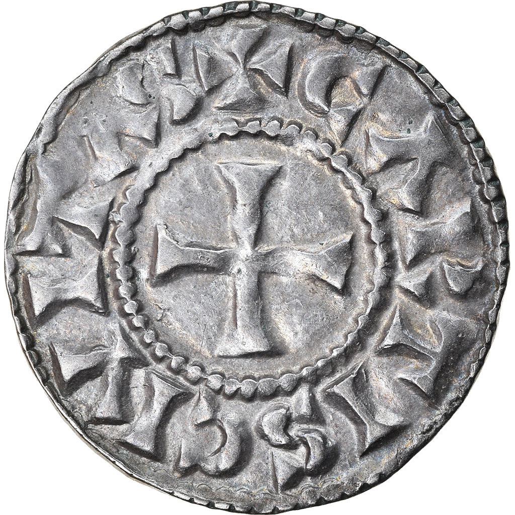 Monnaie, France, Raoul, Denier, 923-936, Chartres, SUP, Argent, Prou:500