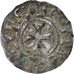 Coin, France, Conrad le Pacifique, Denier, 960-980, Lyon, VF(30-35), Silver