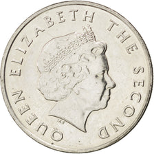 EAST CARIBBEAN STATES, 25 Cents, 2007, British Royal Mint, KM #38, MS(63),...