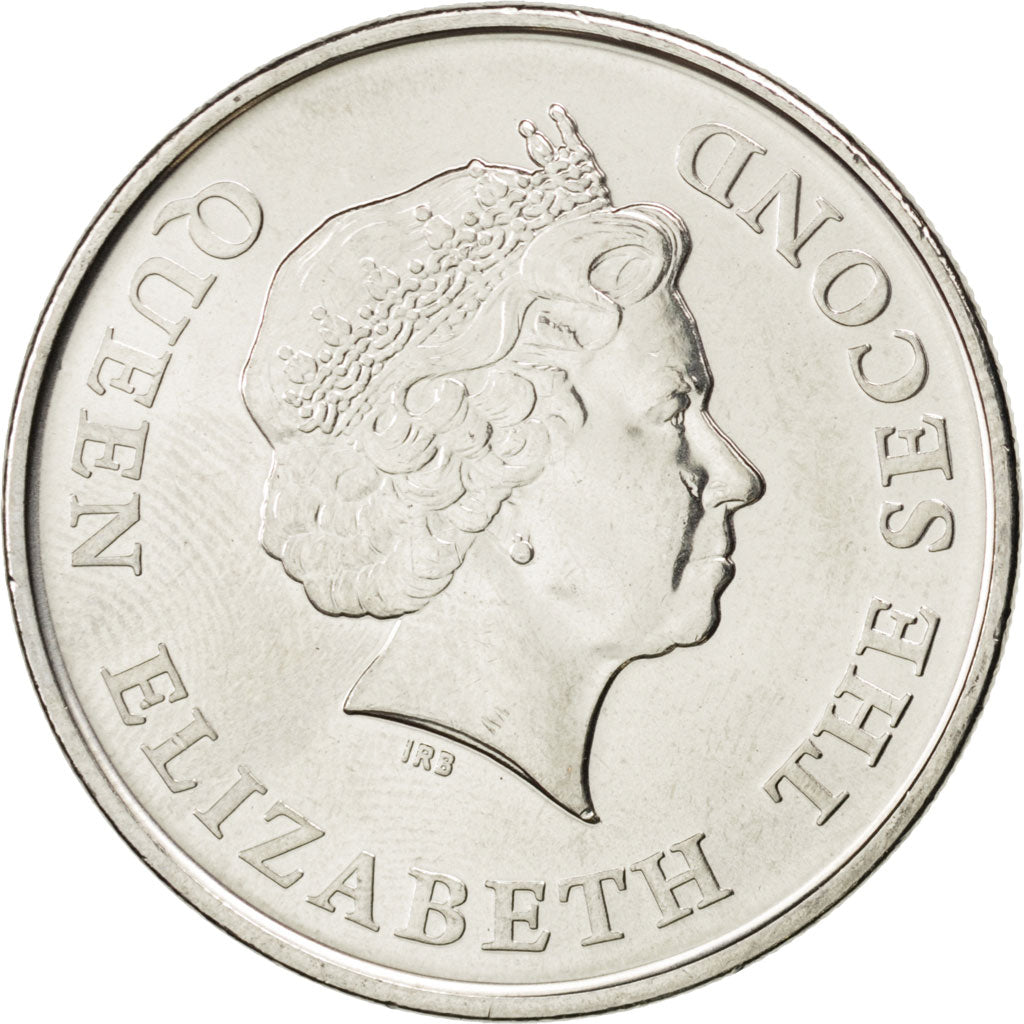 EAST CARIBBEAN STATES, Dollar, 2008, KM #58, MS(63), Copper-Nickel, 26.5, 11.17