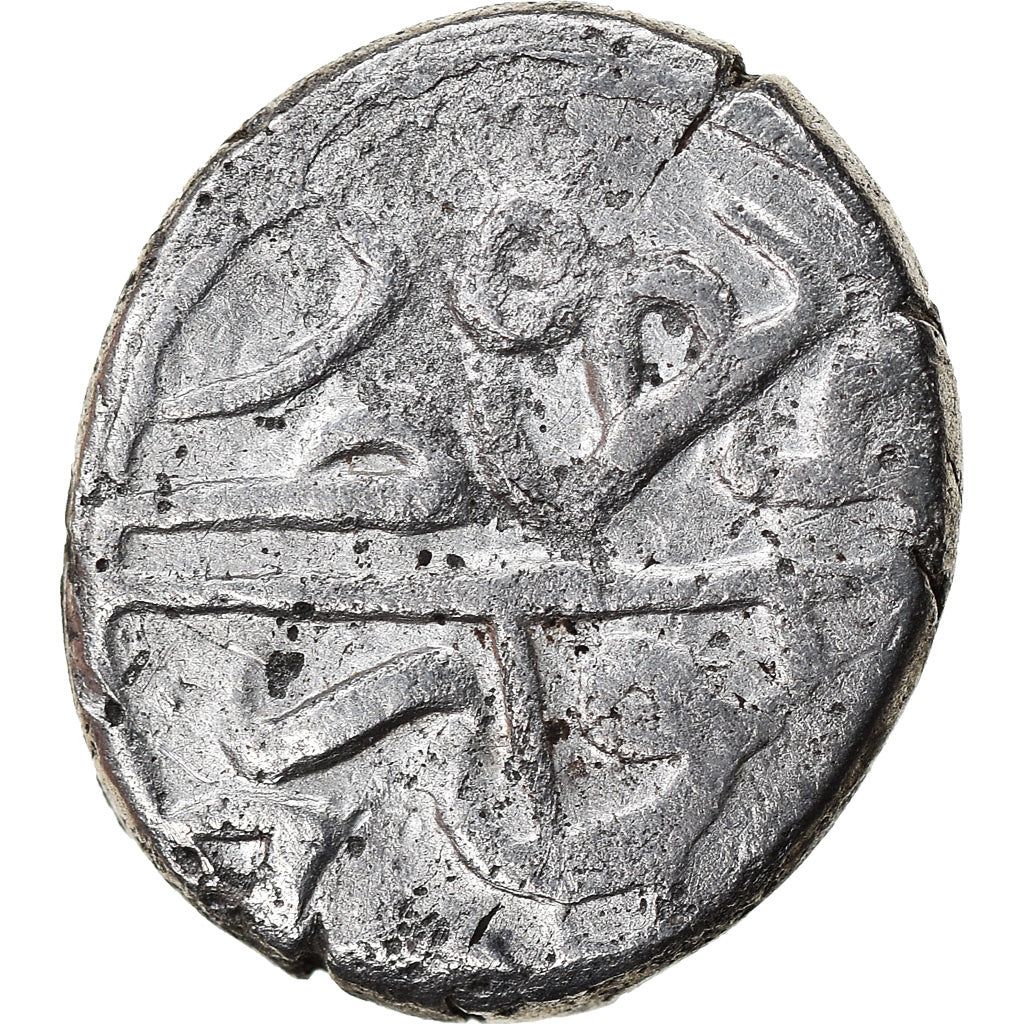 Moneda, Ottoman Empire, Bayezid II, Akçe, AH 886 (1481), Novar, BC+, Plata