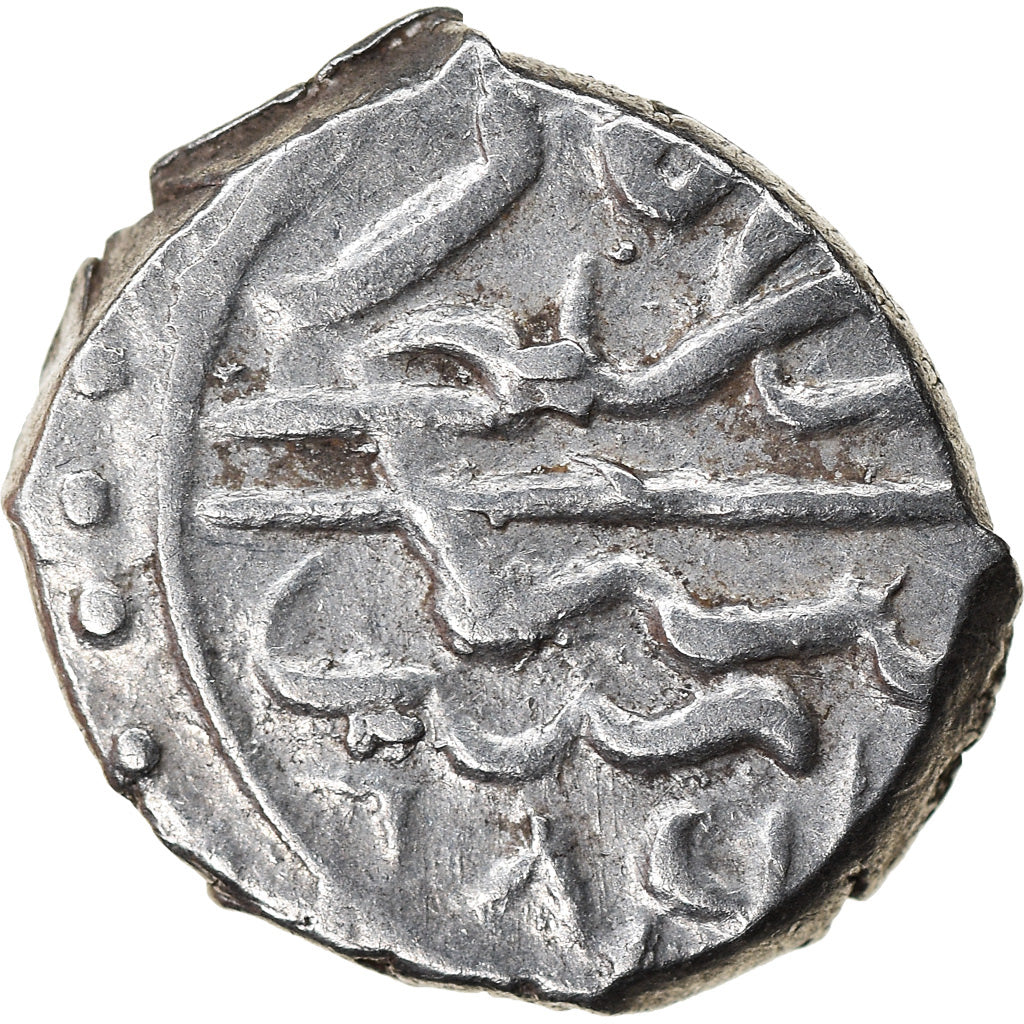 Coin, Ottoman Empire, Bayezid II, Akçe, AH 886 (1481), Bursa, VF(30-35), Silver