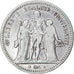 Coin, France, Hercule, 5 Francs, 1848, Strasbourg, VF(20-25), Silver, KM:756.2