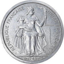 Coin, FRENCH OCEANIA, 50 Centimes, 1949, Paris, Essai-Piéfort, MS(63)