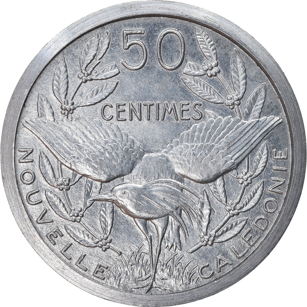 Coin, New Caledonia, 50 Centimes, 1949, Paris, Essai-Piéfort, MS(63), Aluminum