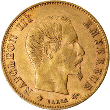 Moeda, França, Napoleon III, Napoléon III, 5 Francs, 1860, Strasbourg