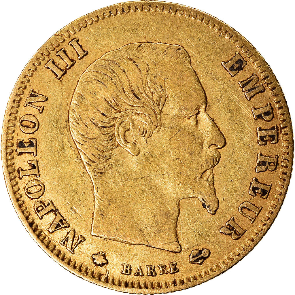 Coin, France, Napoleon III, Napoléon III, 5 Francs, 1859, Strasbourg
