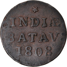 Coin, NETHERLANDS EAST INDIES, Duit, 1808, Dordrecht, VF(30-35), Copper, KM:76