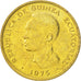 EQUATORIAL GUINEA, Ekuele, 1975, KM #32, MS(63), Brass, 2.41