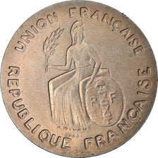 Moneta, OCEANIA FRANCESE, 2 Francs, 1948, Paris, ESSAI, SPL-, Rame-nichel