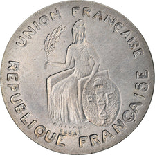 Coin, FRENCH OCEANIA, 50 Centimes, 1948, Paris, ESSAI, MS(60-62), Nickel-Bronze