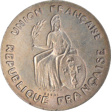 Coin, New Caledonia, Franc, 1948, Paris, ESSAI, MS(60-62), Nickel-Bronze, KM:E3