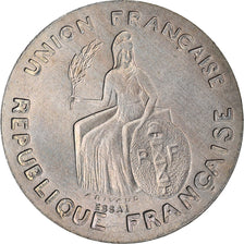 Coin, New Caledonia, 50 Centimes, 1948, Paris, ESSAI, MS(60-62), Nickel-Bronze