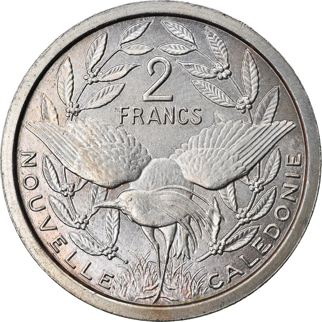 Monnaie, Nouvelle-Calédonie, 2 Francs, 1949, Paris, ESSAI, SUP+, Nickel-Bronze