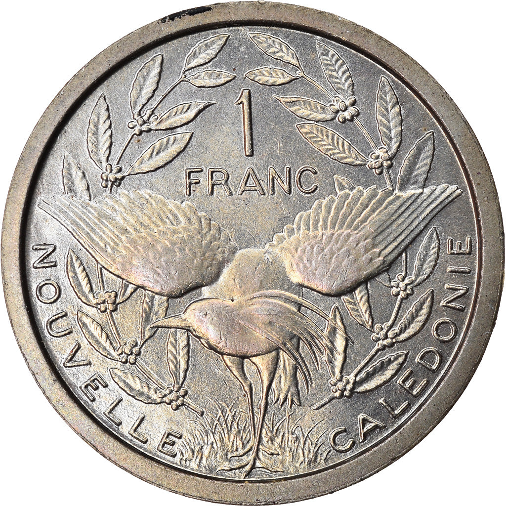 Coin, New Caledonia, Franc, 1949, Paris, ESSAI, MS(60-62), Copper-nickel, KM:E8