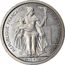 Coin, New Caledonia, 50 Centimes, 1949, Paris, ESSAI, MS(63), Copper-nickel