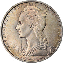 Moneta, Costa francese dei somali, 5 Francs, 1948, Paris, ESSAI, SPL-