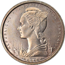 Coin, SAINT PIERRE & MIQUELON, 2 Francs, 1948, Paris, ESSAI, MS(60-62)