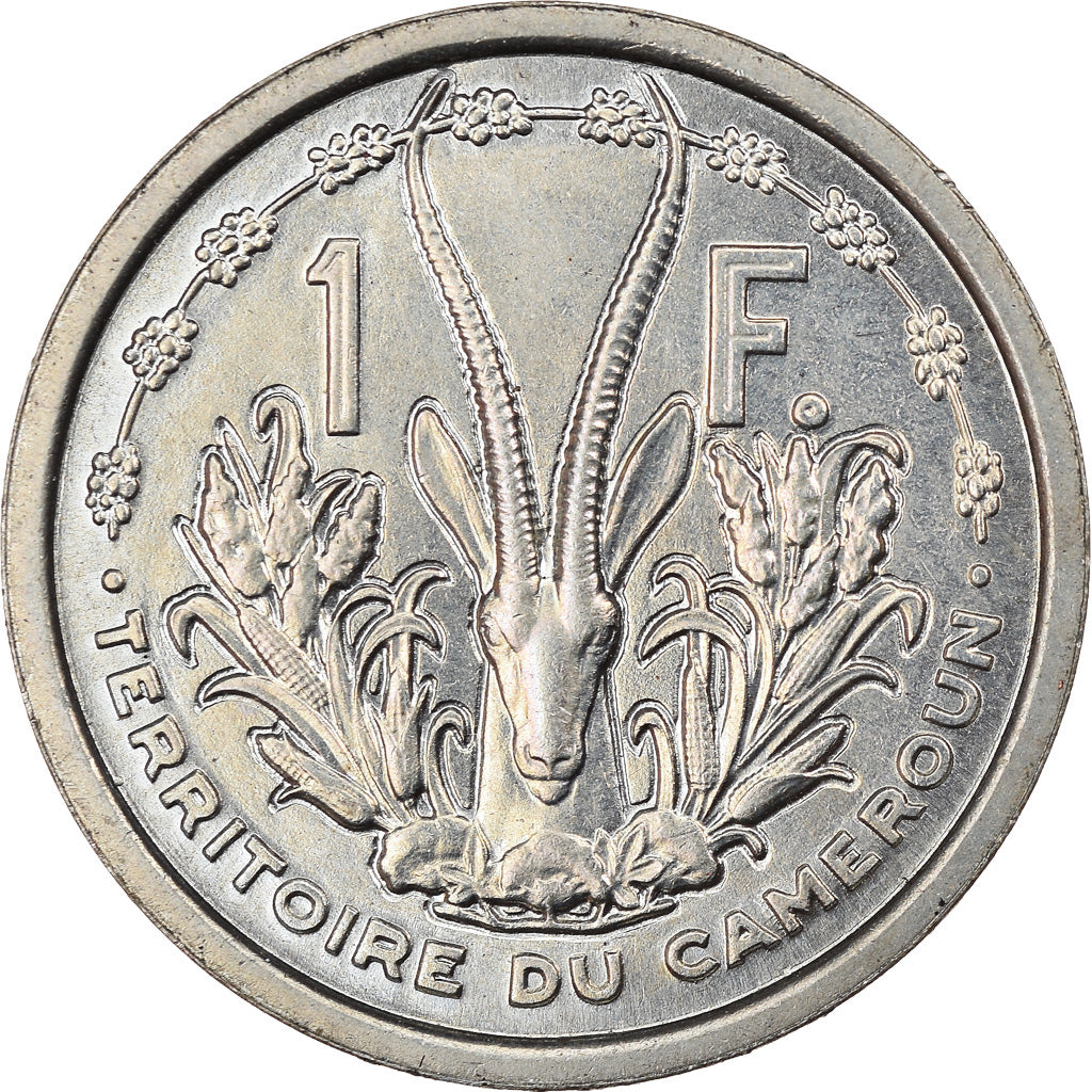 Coin, Cameroon, Franc, 1948, Paris, ESSAI, MS(63), Copper-nickel, KM:E5