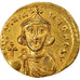 Coin, Justinian II, Solidus, 687-692, Constantinople, AU(50-53), Gold, Sear:1247