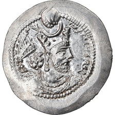 Coin, Sasanian Kings, Varhran V, Drachm, 420-438, AU(55-58), Silver