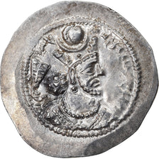 Coin, Sasanian Kings, Varhran V, Drachm, 420-438, AU(55-58), Silver