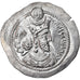 Moneta, Królowie sasadzyńscy, Varhran V, Drachm, 420-438, AU(50-53), Srebro