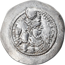 Coin, Sasanian Kings, Varhran V, Drachm, 420-438, EF(40-45), Silver