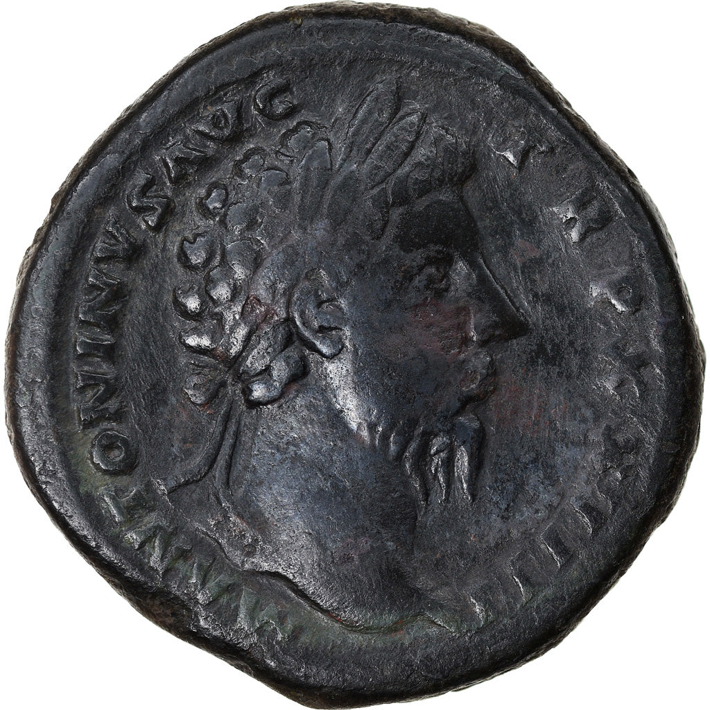 Coin, Marcus Aurelius, Sestertius, 169-170, Rome, VF(30-35), Silver, RIC:977