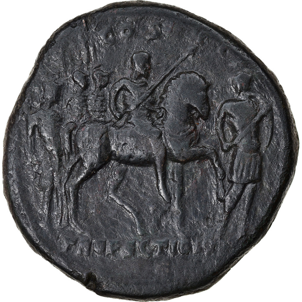 Coin, Marcus Aurelius, Sestertius, 169-170, Rome, VF(30-35), Silver, RIC:977