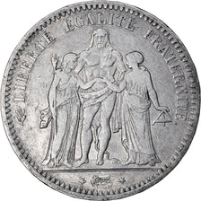 Coin, France, Hercule, 5 Francs, 1849, Paris, EF(40-45), Silver, KM:756.1