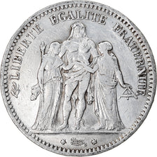 Coin, France, Hercule, 5 Francs, 1874, Paris, VF(30-35), Silver, KM:820.1