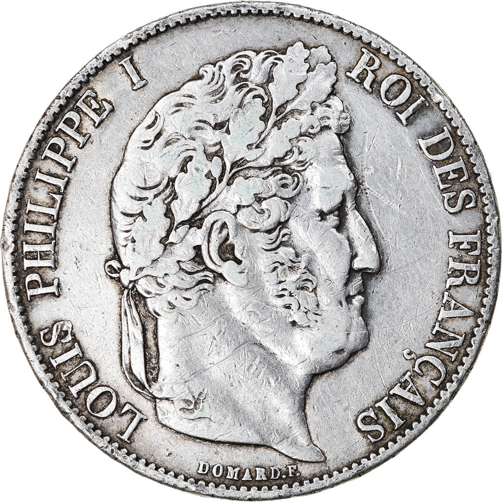 Coin, France, Louis-Philippe, 5 Francs, 1846, Paris, VF(30-35), Silver