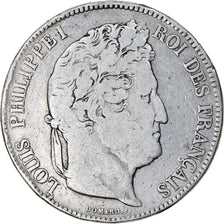 Münze, Frankreich, Louis-Philippe, 5 Francs, 1833, Lille, S, Silber, KM:749.13