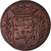 Munten, Nederland, WEST FRIESLAND, Duit, 1739, PR, Koper, KM:A100