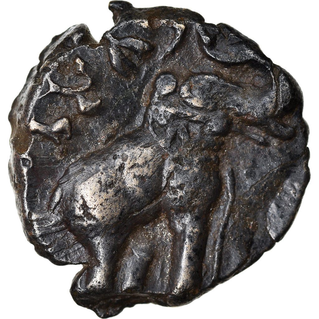 Coin, India, Śri Satakarni, Karshapana, 70-60 BC, VF(30-35), Billon