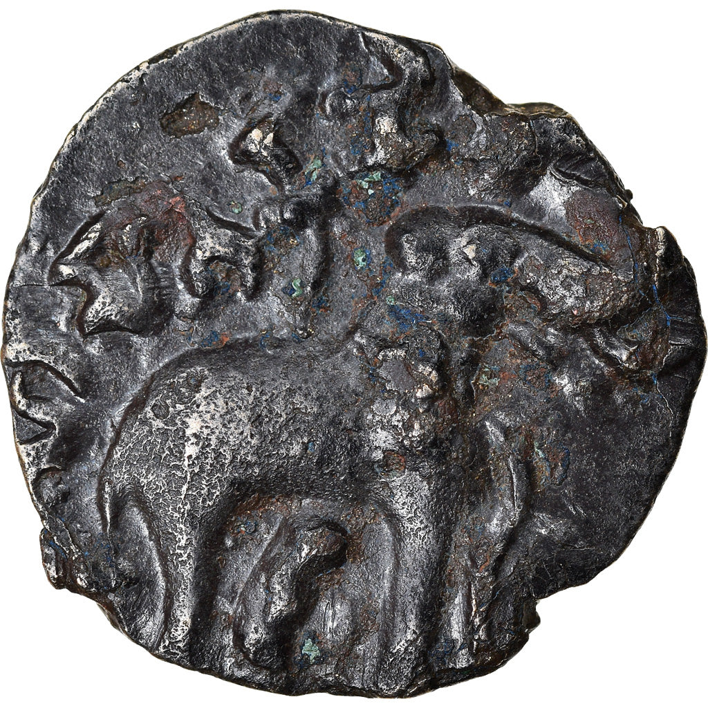 Coin, India, Śri Satakarni, Karshapana, 70-60 BC, VF(30-35), Billon