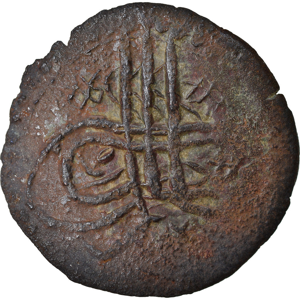 Coin, Turkey, Suleyman II, Mangir, AH 1100 (1688), Saray, VF(30-35), Copper