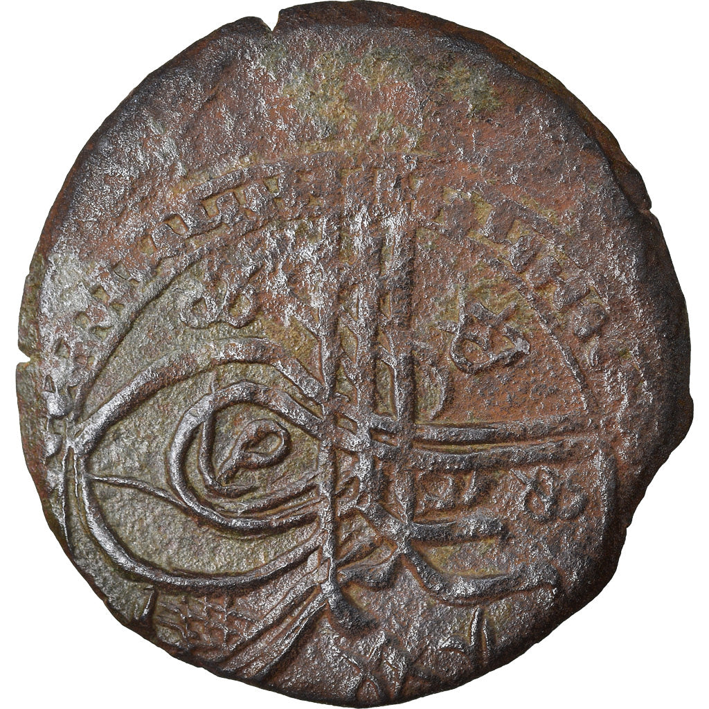 Münze, Türkei, Suleyman II, Mangir, AH 1100 (1688), Saray, S, Kupfer, KM:89