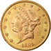 Coin, United States, Liberty Head, $20, Double Eagle, 1895, U.S. Mint