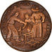 France, Medal, Souvenir d'une visite à la Monnaie, Paris, 1960, MS(63), Bronze