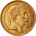 Moeda, França, Napoleon III, 20 Francs, 1868, Paris, AU(50-53), Gold, KM 801.1