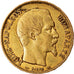 Moneta, Francja, Napoleon III, Napoléon III, 20 Francs, 1852, Paris, EF(40-45)
